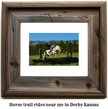 horse trail rides near me in Derby, Kansas